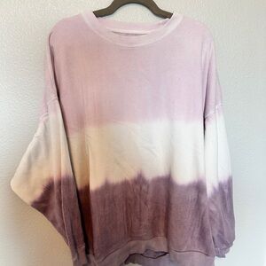 Women's Tie-Dye Oversized Top